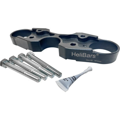Handlebar Risers Black Suz