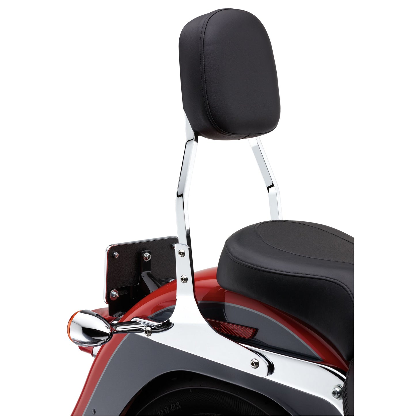 Standard Sissy Bar Chrome Flst 00 06