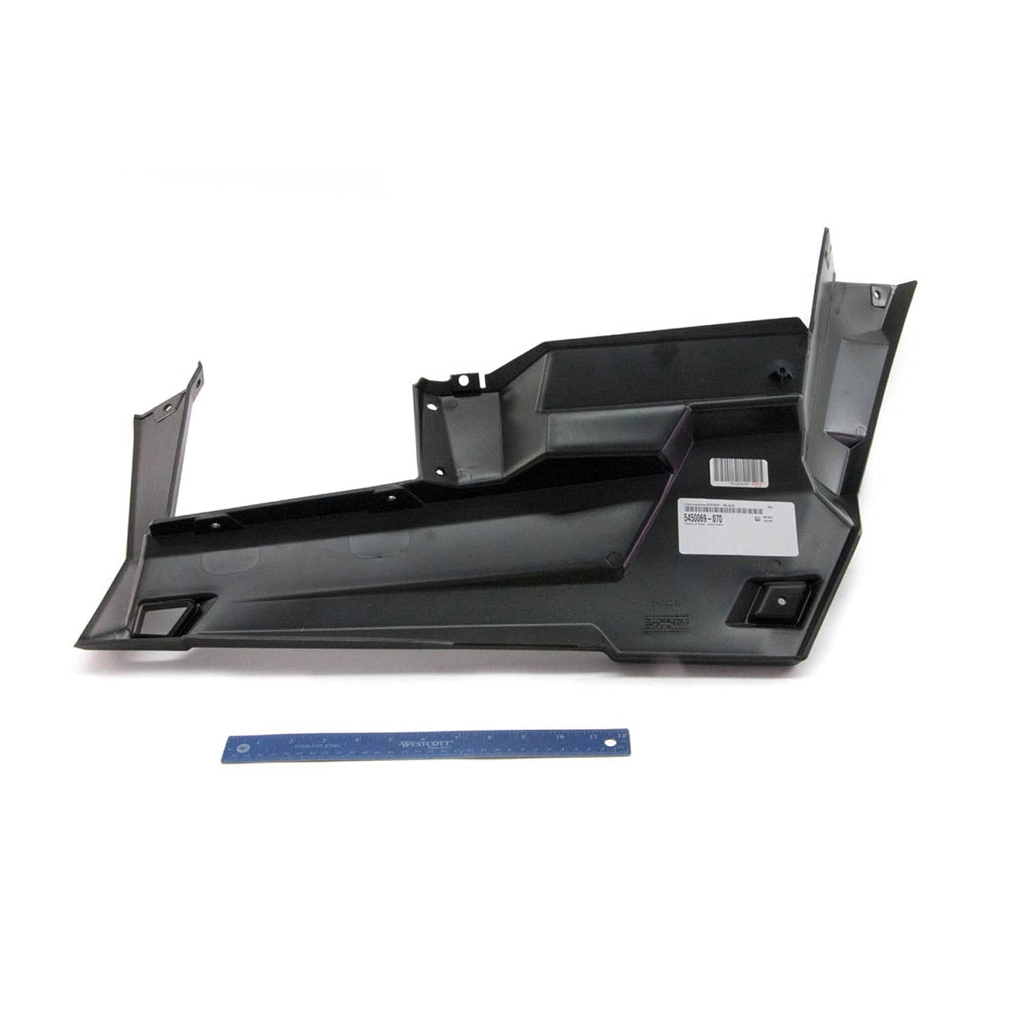 Polaris ATV Rocker, Right, Gloss Black, Genuine OEM Part 5450069-070, Qty 1