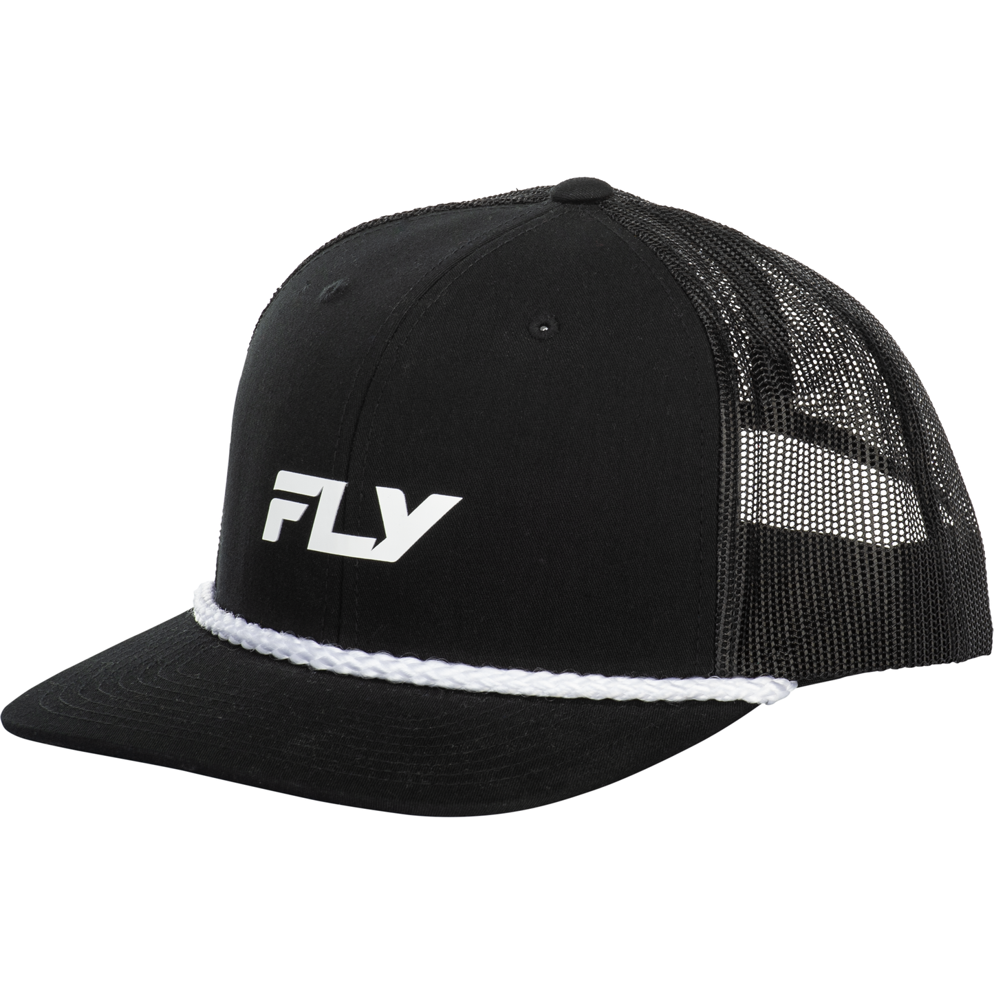 Fly Trucker Hat Black