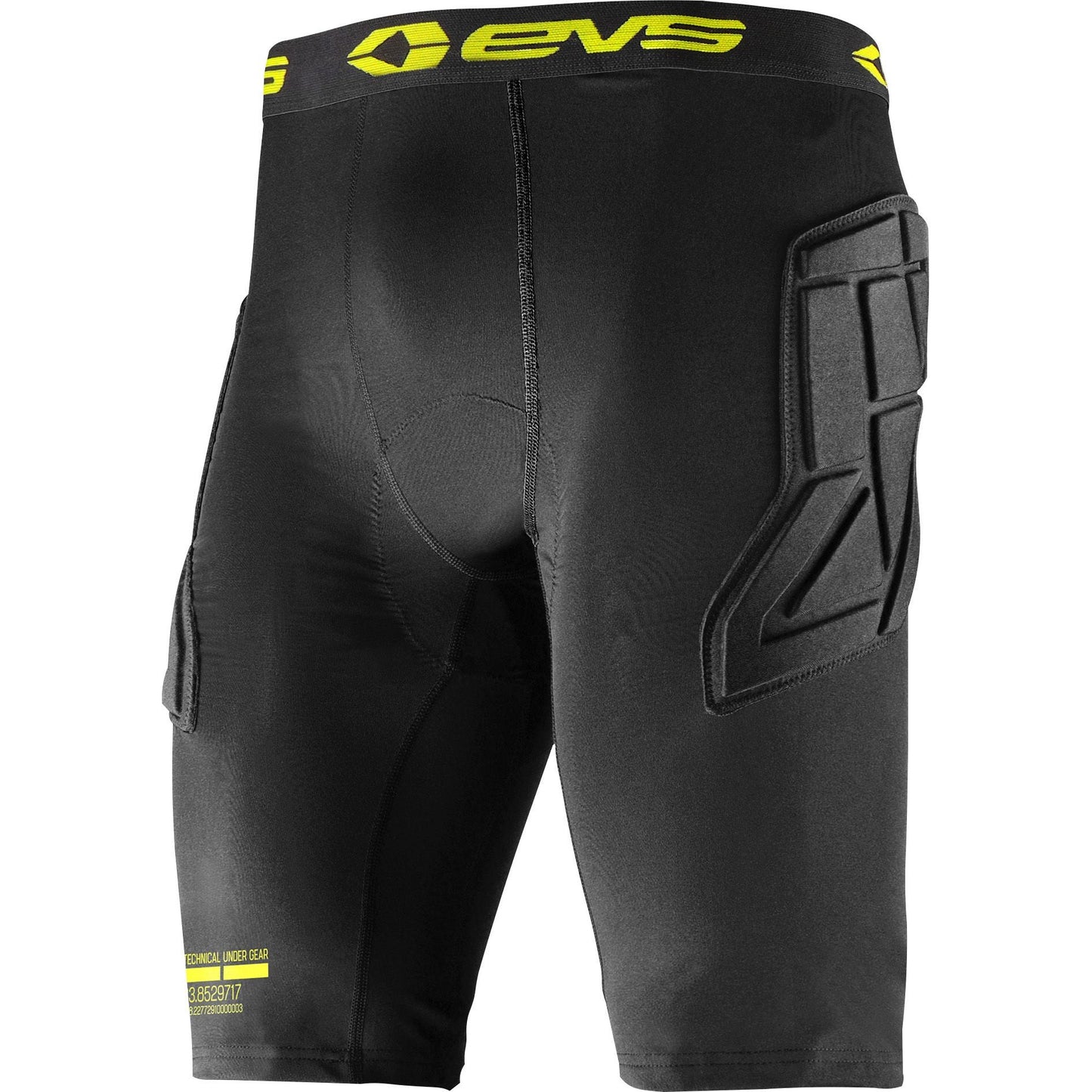 Padded Shorts Black 2x