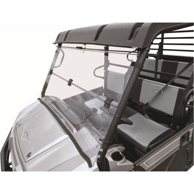 QuadBoss 16-22 Kawasaki KAF820 Mule Pro-DX Windbreak Folding Windshield