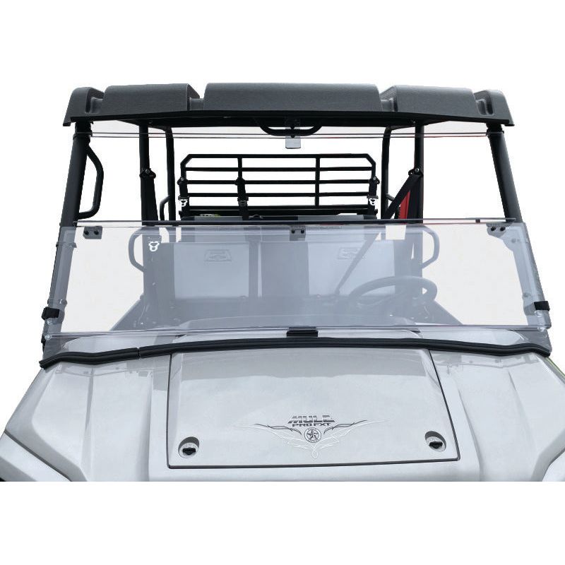 QuadBoss 16-22 Kawasaki KAF820 Mule Pro-DX Windbreak Folding Windshield