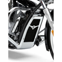 Radiator Cover Chrome Hon Vtr1300 10 17