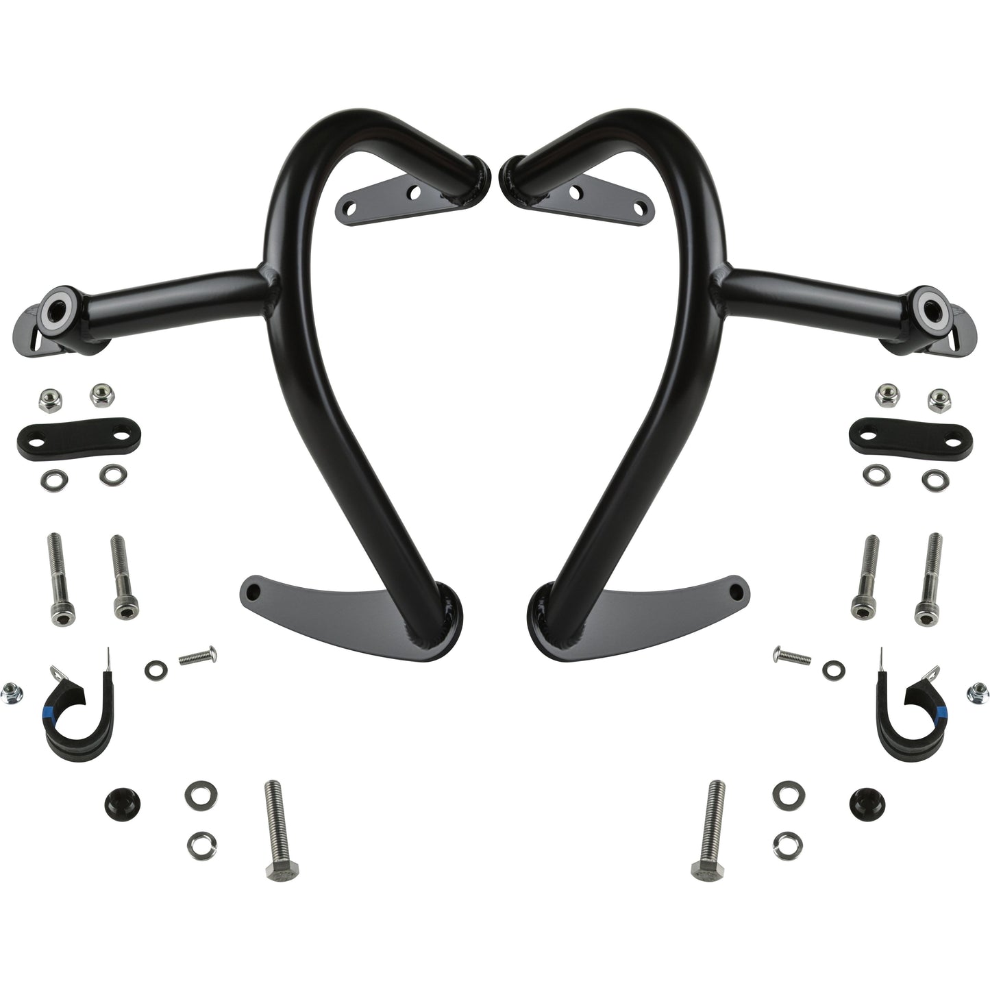 Comfort Bars Black Pair Hon Gold Wing
