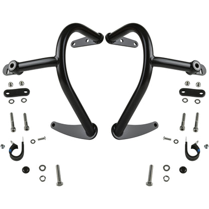 Comfort Bars Black Pair Hon Gold Wing