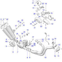 Indian Motorcycle Clamp Exhaust, Genuine OEM Part 7082463, Qty 1