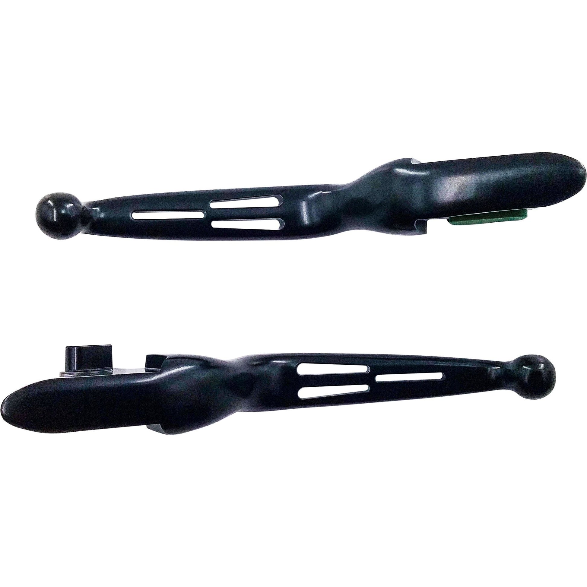 3 Slot Lever Set Black Softail 15 17