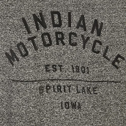 Indian Motorcycle Men's 1901 Spirit Lake T-Shirt, Gray - 2833275