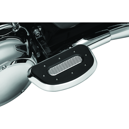 Kuryakyn Heavy Industry Passenger Floorboards Touring Models Chrome
