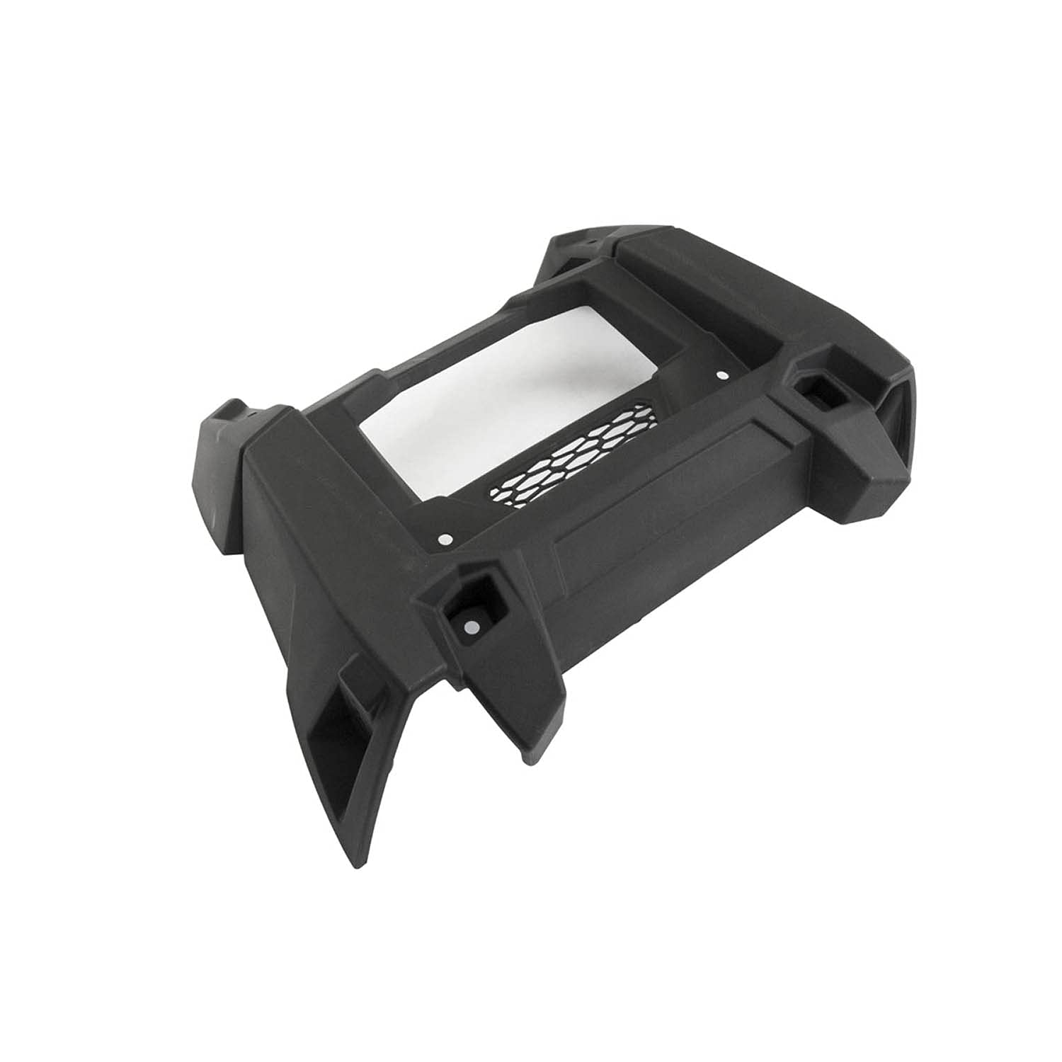 Polaris ATV Front Cover, Lower, Gloss Black, Genuine OEM Part 5451442-070, Qty 1
