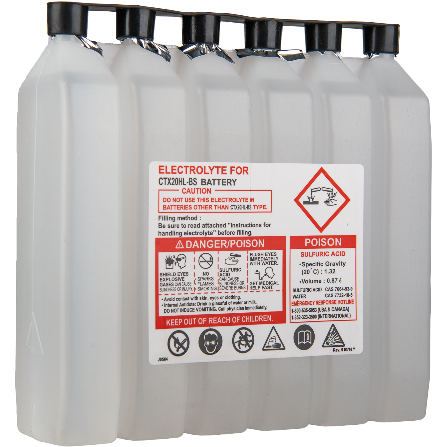 Battery Ctx20hl Bs Pw Maintenance Free