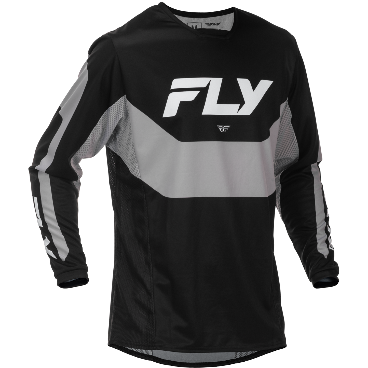 Kinetic Jersey Black/Grey Lg