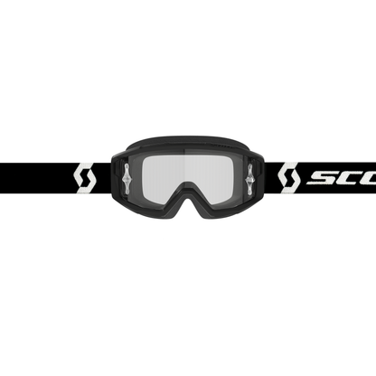 Primal Goggle Black/White Clear Works