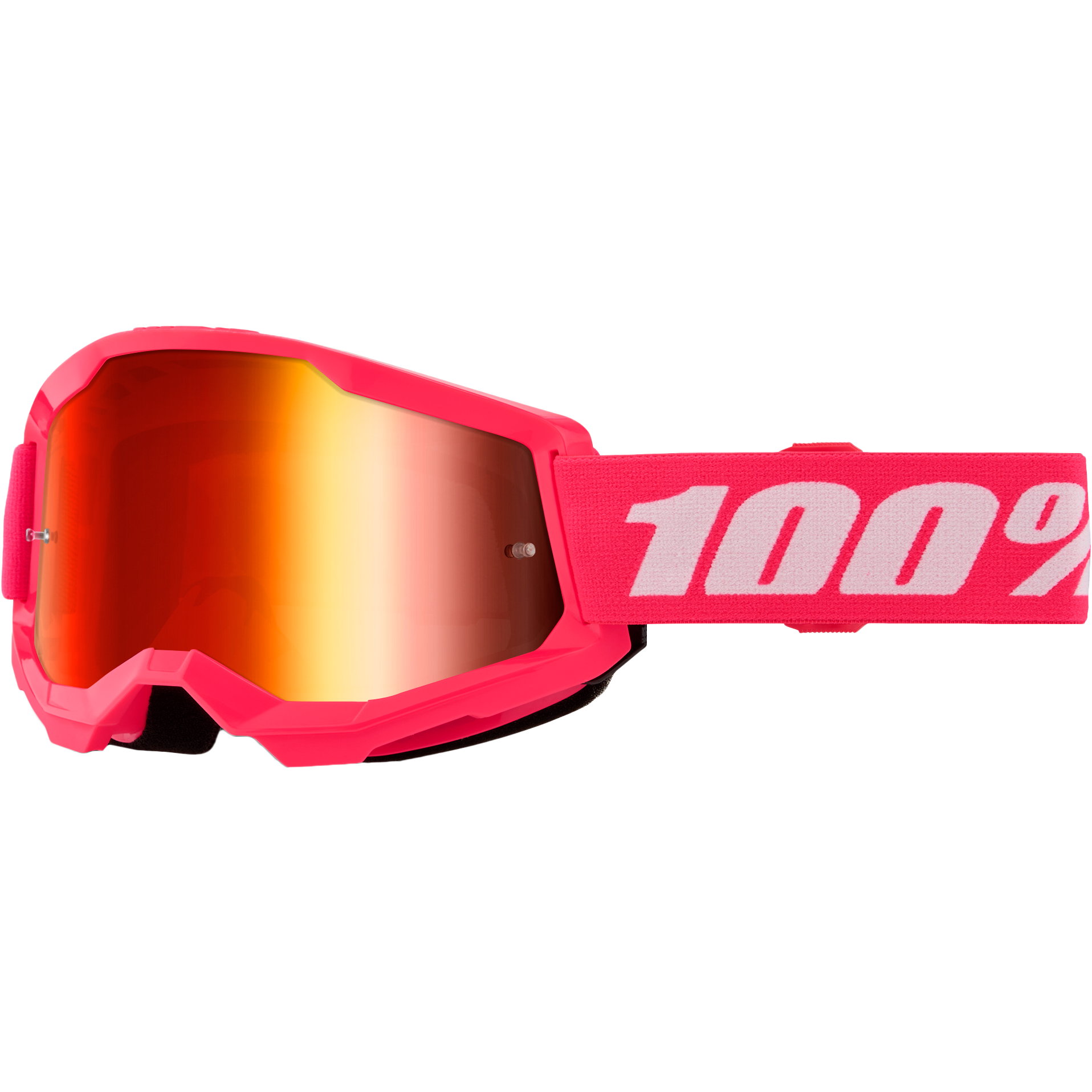 Strata 2 Goggle Pink Mirror Red Lens