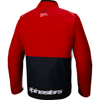 ALPINESTARS Lite-Dura Softshell Jacket - Black/Red/White - Small 3700225-1342-S