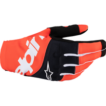 ALPINESTARS Techstar MX Gloves - Black/Hot Orange - XL 3560125-1041-XL