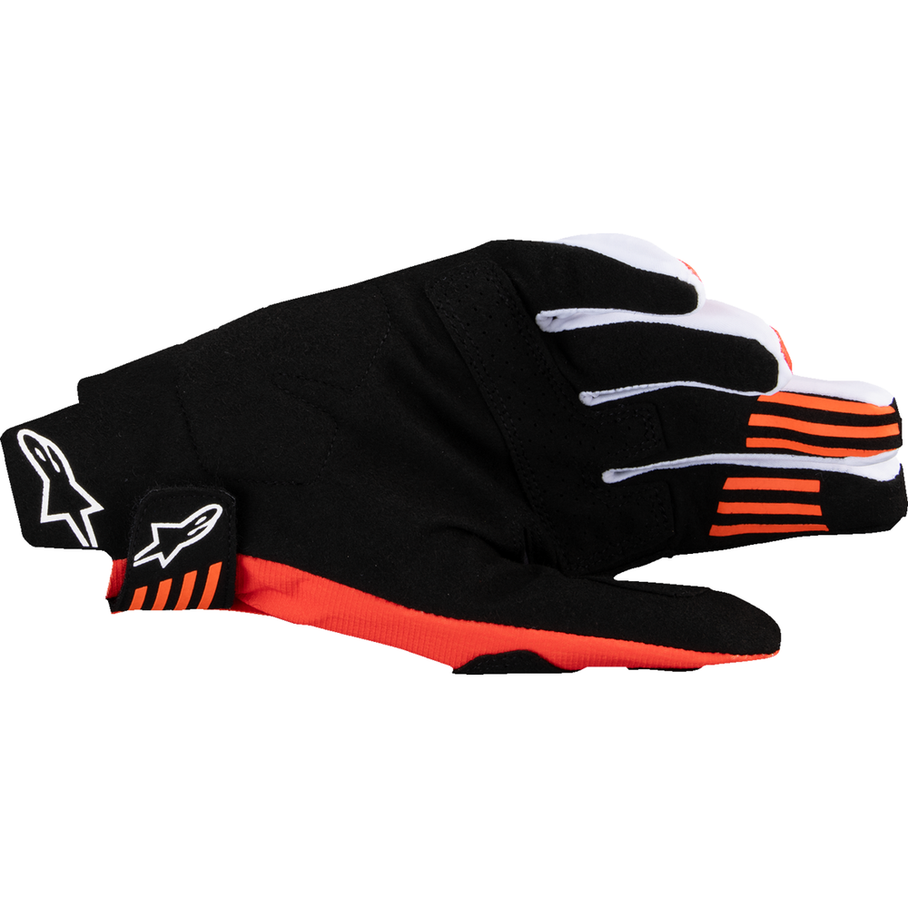 ALPINESTARS Techstar MX Gloves - Black/Hot Orange - Medium 3560125-1041-M