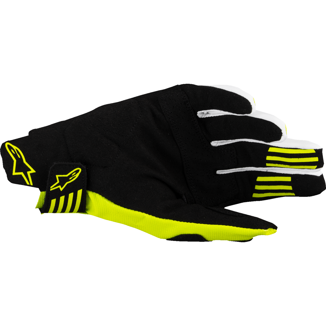 ALPINESTARS Techstar MX Gloves - Black/Fluo Yellow - Small 3560125-155-S
