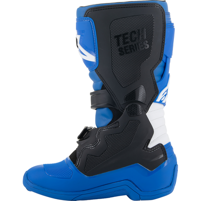 ALPINESTARS Youth Tech 7S Boots - Blue/Black/White - US 6 / EU 39 2015017-712-6