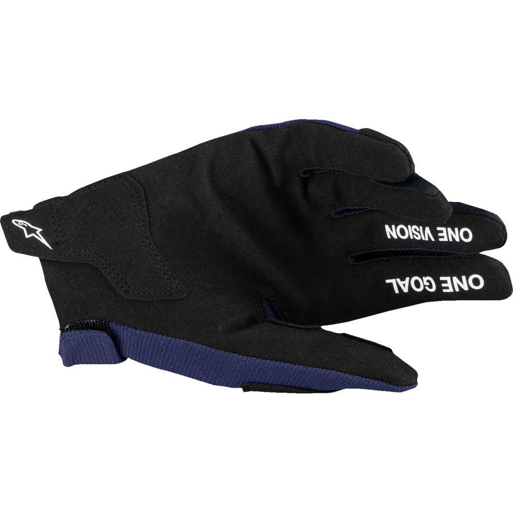 ALPINESTARS Youth Radar MX Gloves - Night Navy/White - Medium 3541824-7120-M