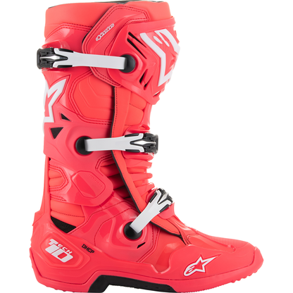 ALPINESTARS Tech 10 Boots - Diva Pink/White - US 11 / EU 45.5 2010020-3812-11