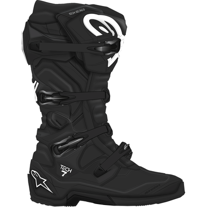 ALPINESTARS Tech 7 Boots - Black - US 12 / EU 47 2012025-10-12