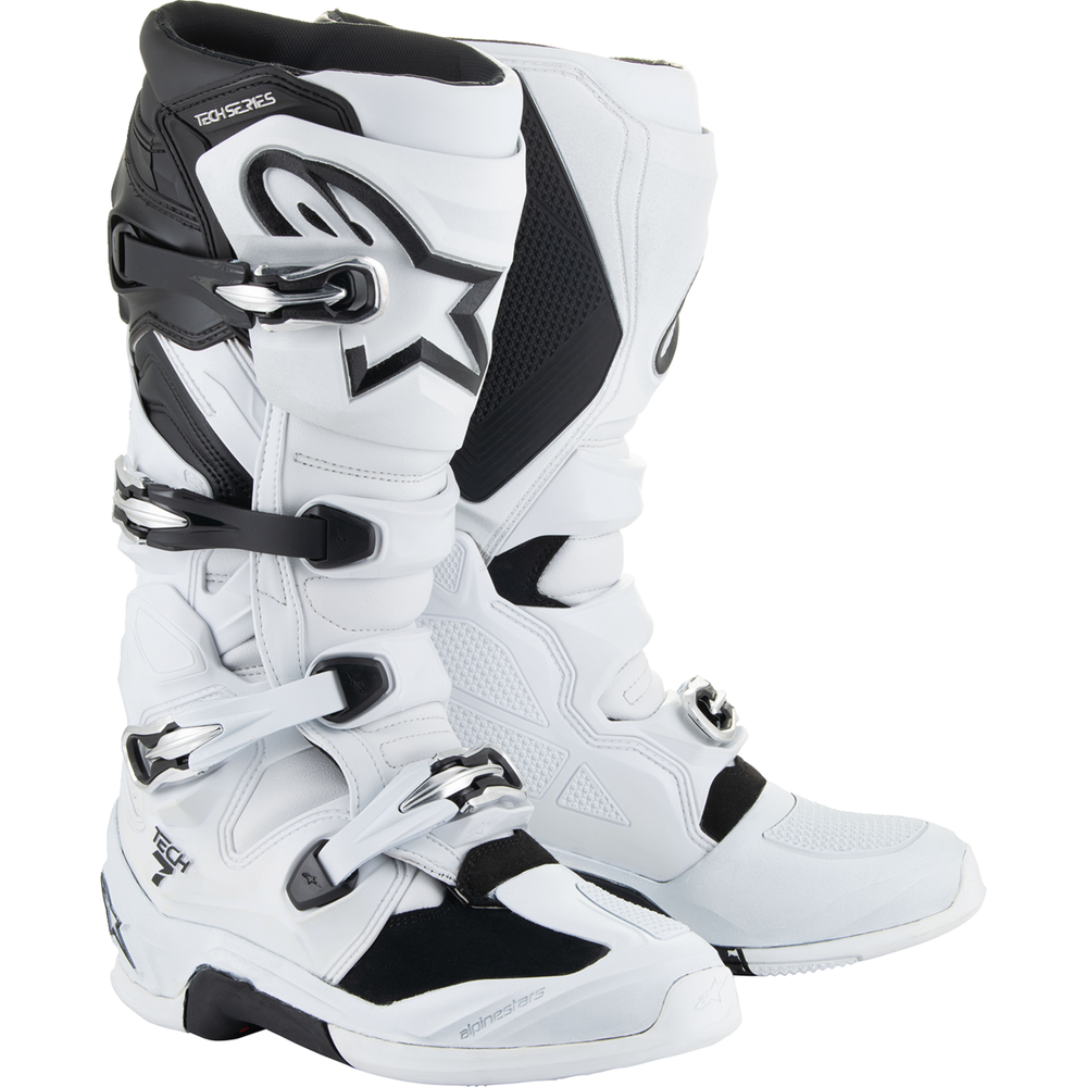 ALPINESTARS Tech 7 Boots - White/Black - US 13 / EU 48 2012025-21-13