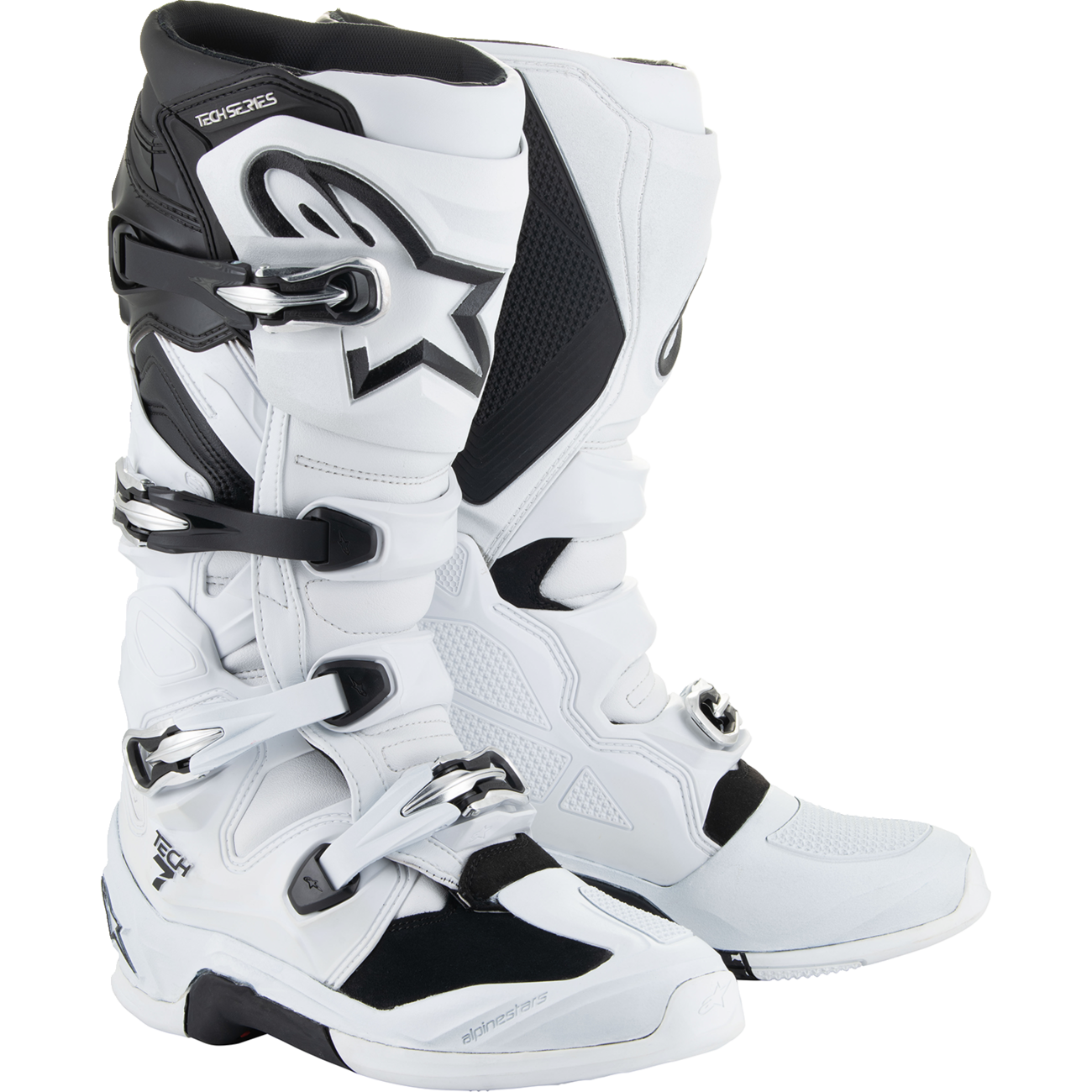 ALPINESTARS Tech 7 Boots - White/Black - US 13 / EU 48 2012025-21-13