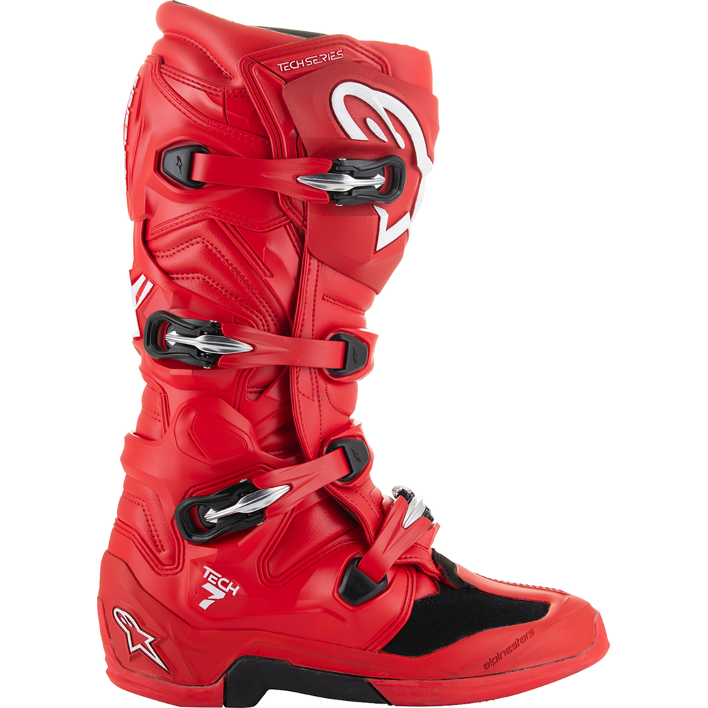 ALPINESTARS Tech 7 Boots - Bright Red - US 12 / EU 47 2012025-3010-12
