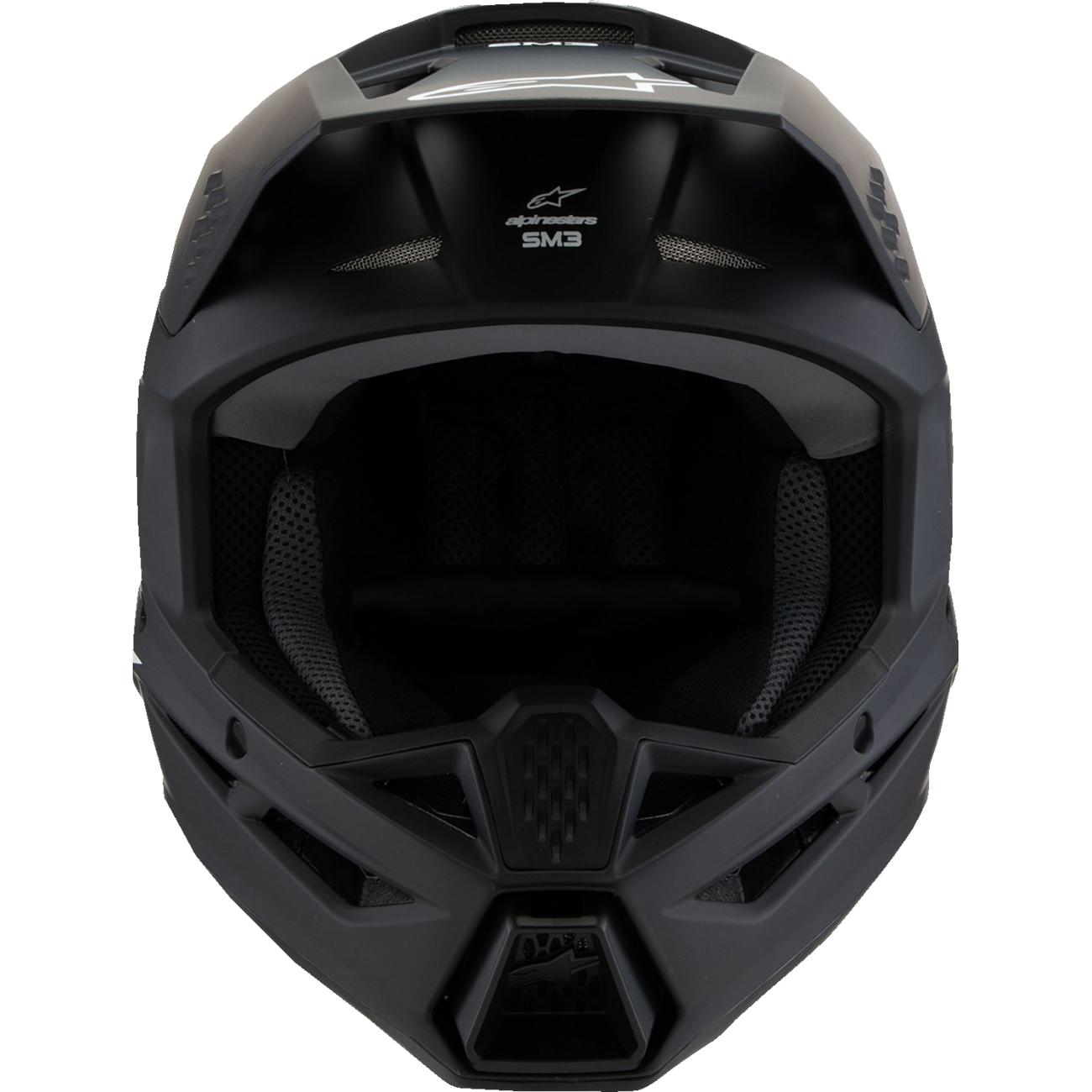 ALPINESTARS Youth SM3 Helmet - Solid - Matte Black - Large 8302225-110-YL