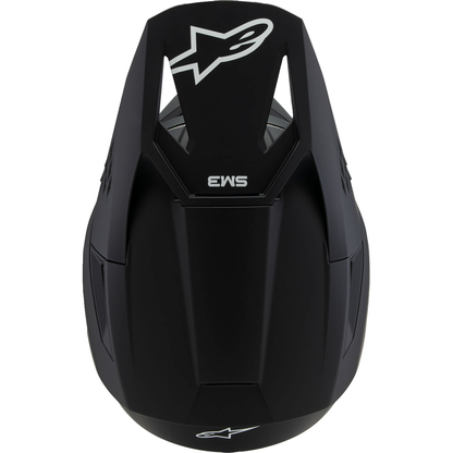 ALPINESTARS Youth SM3 Helmet - Solid - Matte Black - Medium 8302225-110-YM