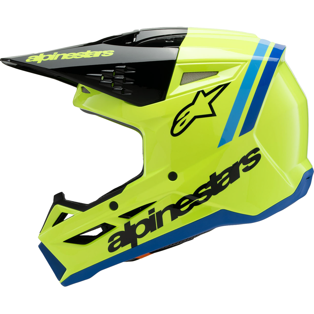 
                      
                        ALPINESTARS Youth SM3 Helmet - Radium - Gloss Yellow Fluo/Black/Blue - Small 8301825-5017-YS
                      
                    