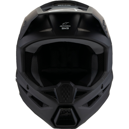 ALPINESTARS Youth SM3 Helmet - Solid - Matte Black - Small 8302225-110-YS