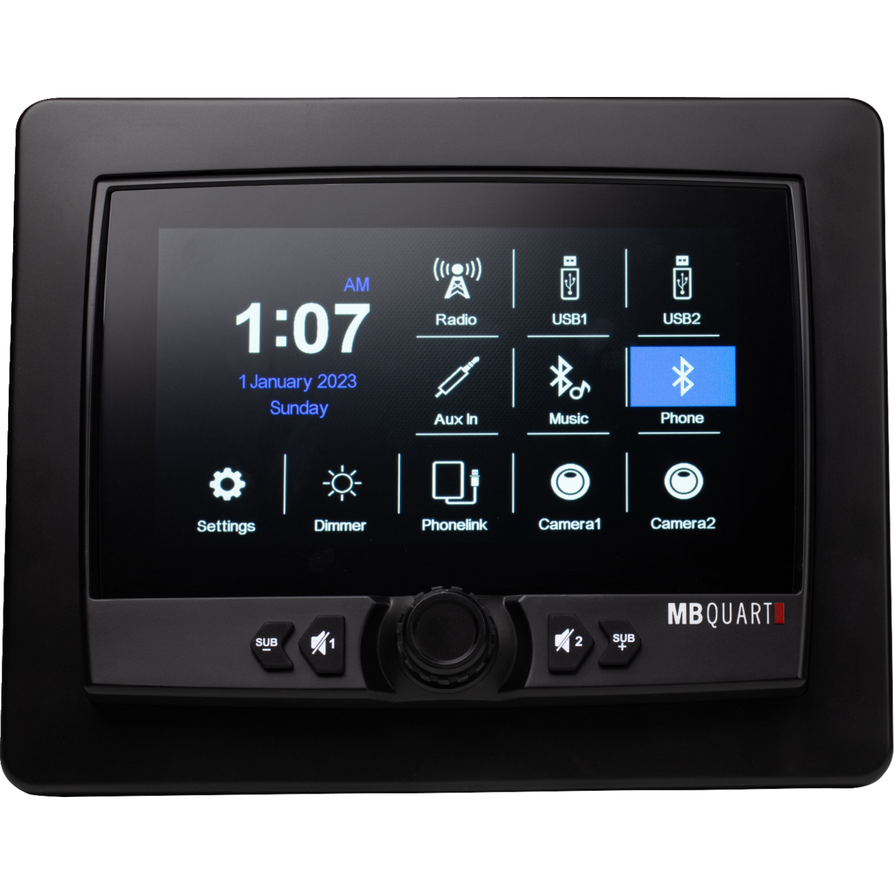 MB QUART Radio - Touchscreen - GMR7 GMR7V1