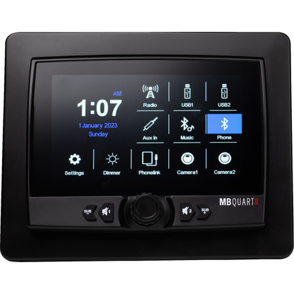 MB QUART Radio - Touchscreen - GMR7 GMR7V1