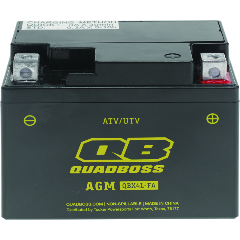 QuadBoss Maintenance-Free AGM Battery QBX4L-FA