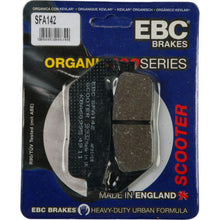 Brake Pads Sfa142 Organic