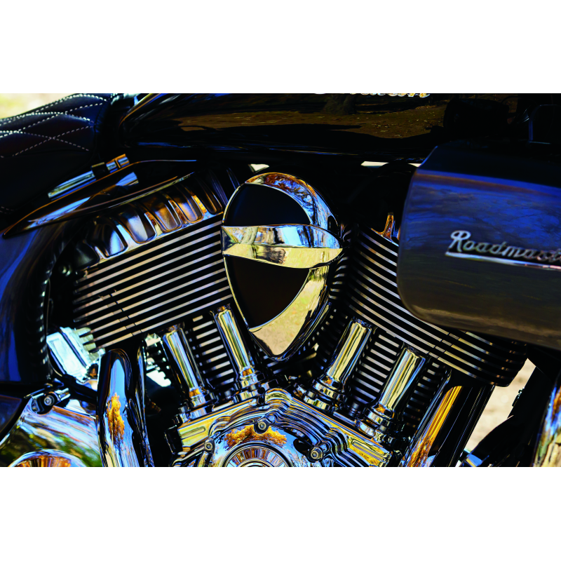 Kuryakyn Horn Cover John Shope Series Chrome