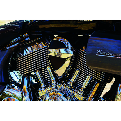 Kuryakyn Horn Cover John Shope Series Chrome