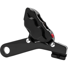 4 Pist Rear Caliper Kit Black 25mm Flt 08 Up
