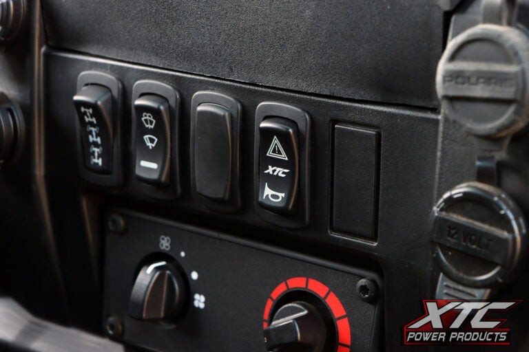 Auto Turn Signal Kit W/ Billet Lever And Front Drl Lights Pol