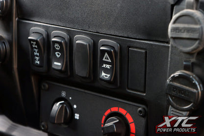 Auto Turn Signal Kit W/ Billet Lever And Front Drl Lights Pol