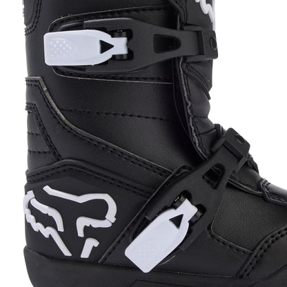 FOX RACING KIDS COMP MOTOCROSS BOOTS, BLACK, 10