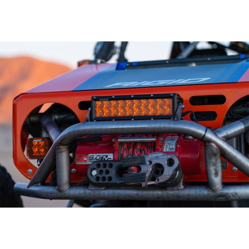 Rigid Industries E-Series 10in. Spot w/ Amber PRO Lens