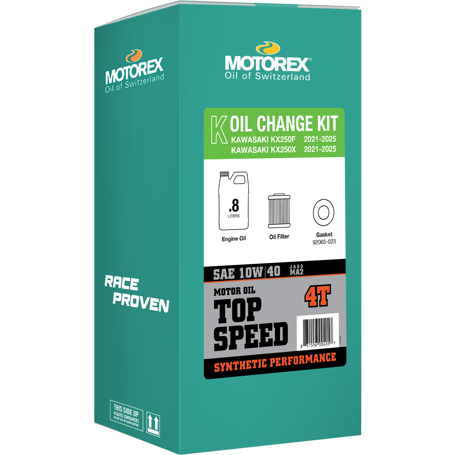 Top Speed Oil Change Kit 0.80l 10w/40 Kaw