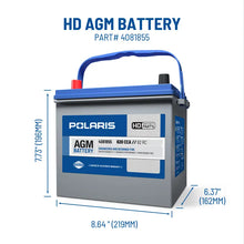 Polaris Off Road HD AGM Battery - 4081855