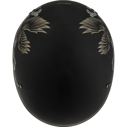 Hh 65 Corvus Helmet Matte Black/Tan 2x