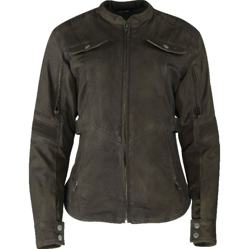 Speed and Strength Fast Times Jacket Womens Olive - Large
