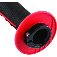 ProTaper Clamp-On 1/2 Waffle Grip - Red/Black